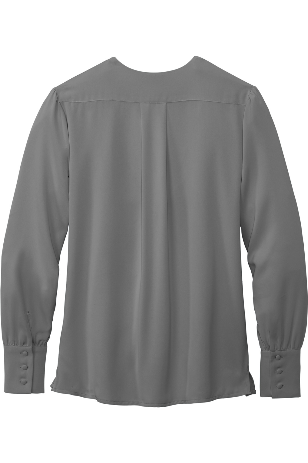 Brooks Brothers Women's Open-Neck Satin Blouse