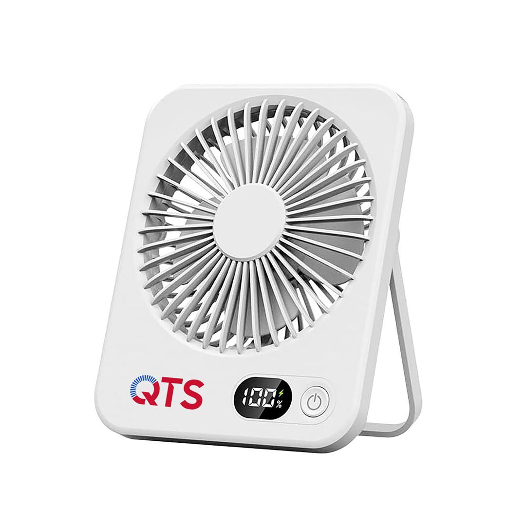 5 Speed Portable Rechargeable Handheld Desk Fan
