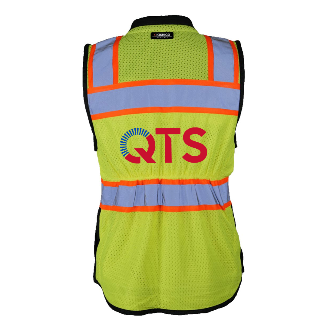 Kishigo Women's Premium Black Series® Heavy Duty Surveyor Vest