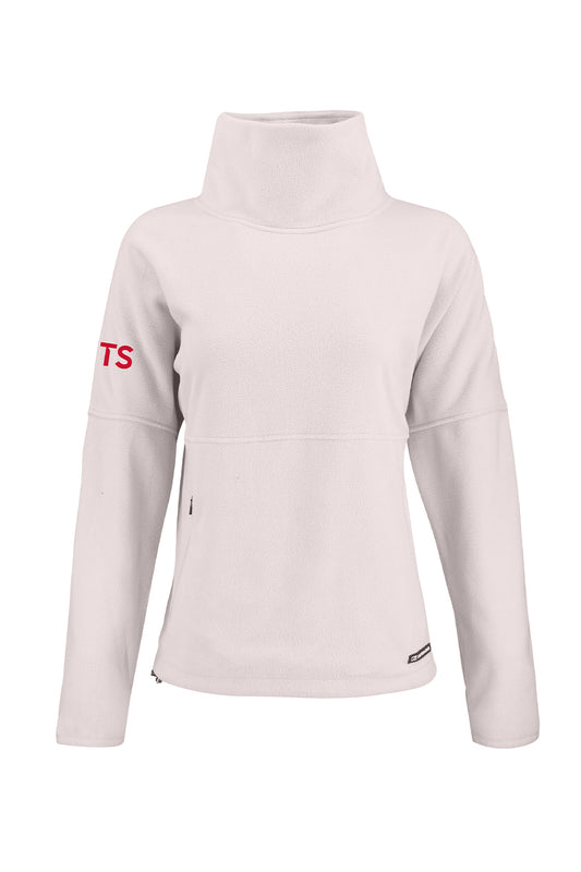 Cutter & Buck Woodland Recycled Fleece Womens Funnel Neck Pullover