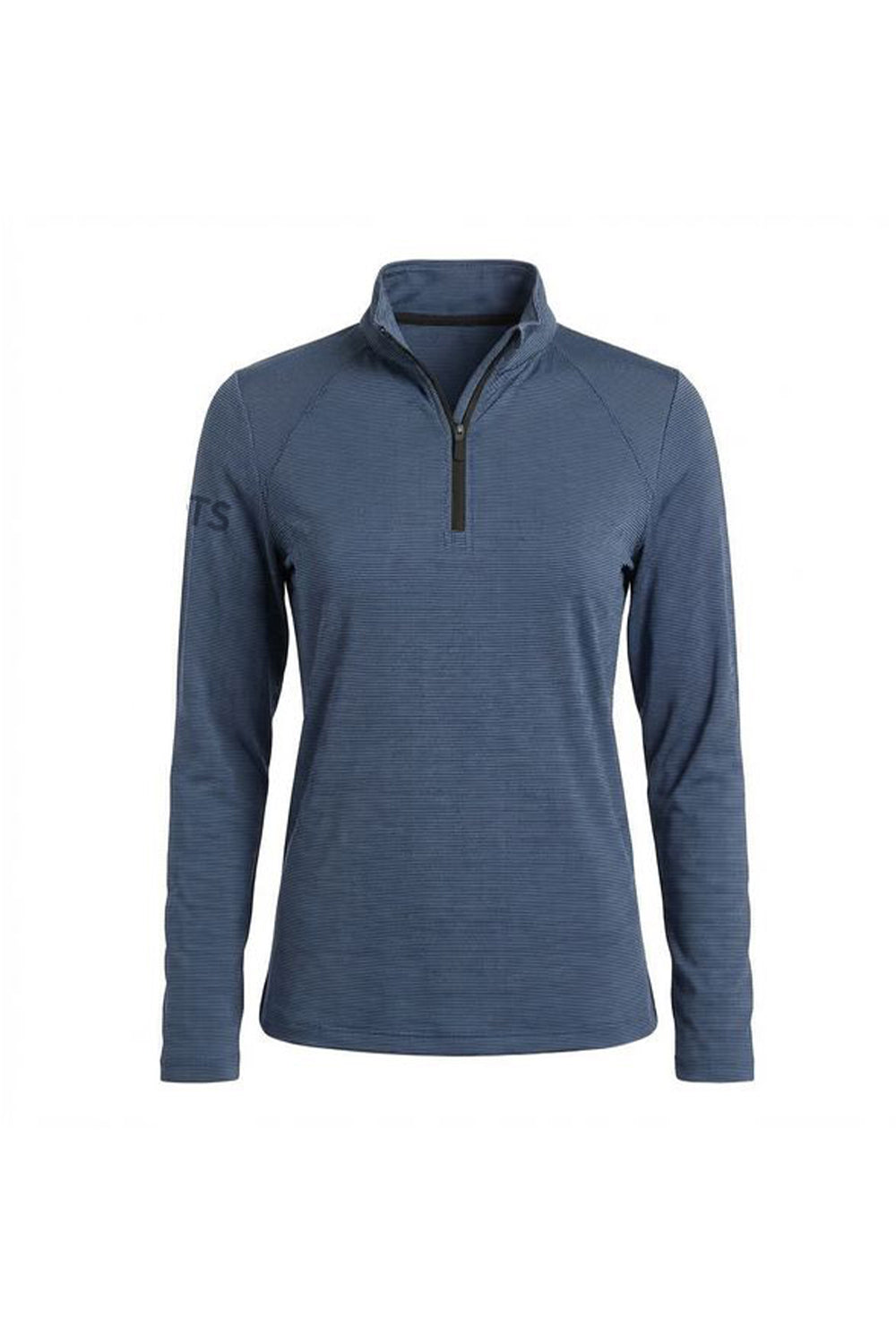 PGA Tour Lightweight Feeder Stripe Women's Golf Quarter Zip