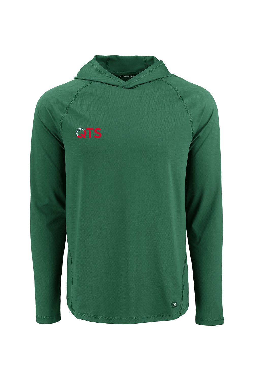 Cutter & Buck Prospect Recycled Featherlight Stretch Mens Hooded Pullover