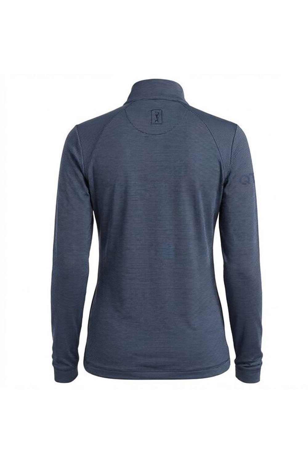 PGA Tour Lightweight Feeder Stripe Women's Golf Quarter Zip