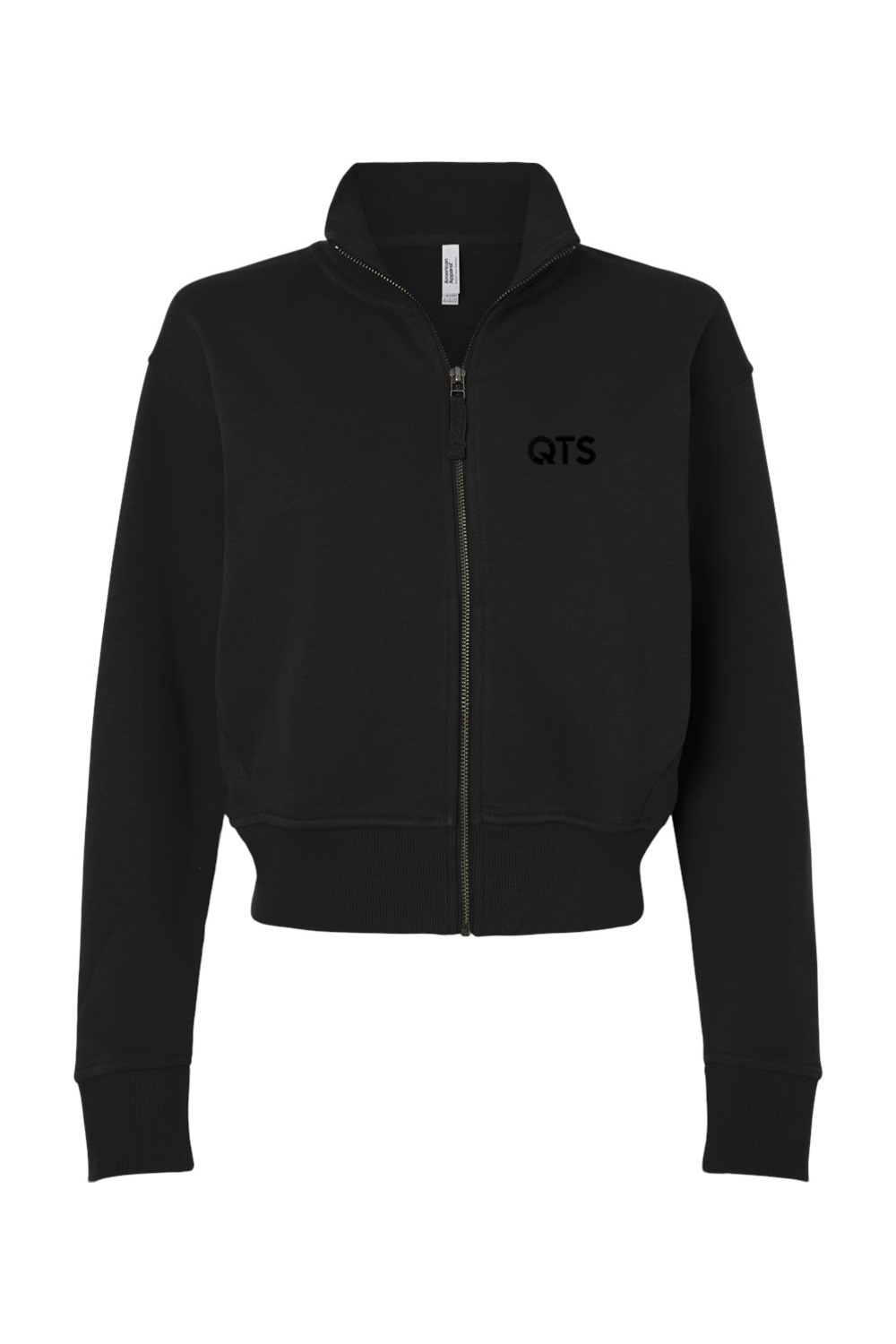 American Apparel Women's French Terry Crop Full-Zip Jacket