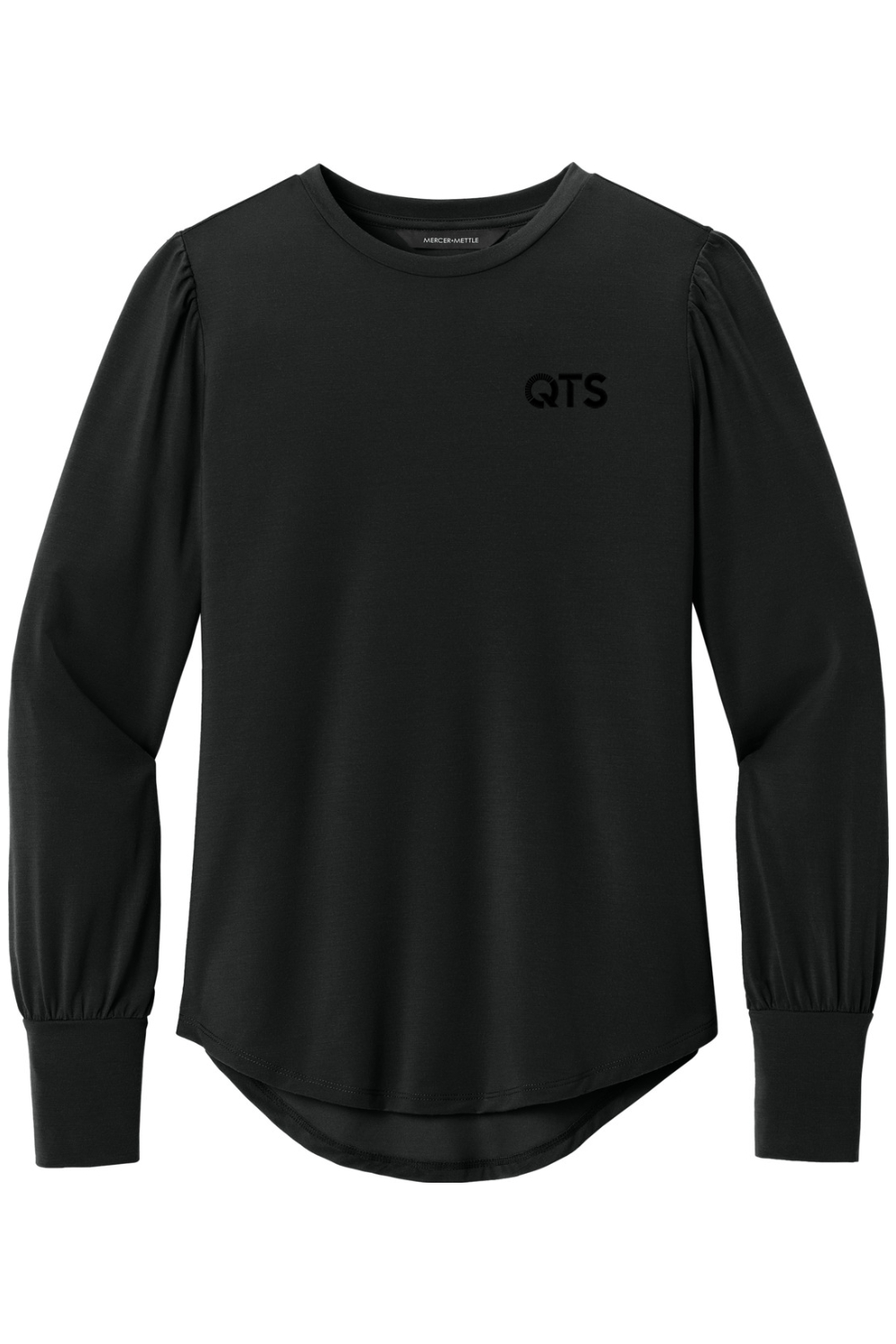 Mercer+Mettle Women's Stretch Jersey Long Sleeve Blouson Top