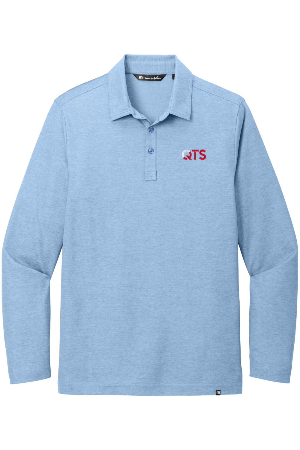 TravisMathew Oceanside Heather Long Sleeve Polo