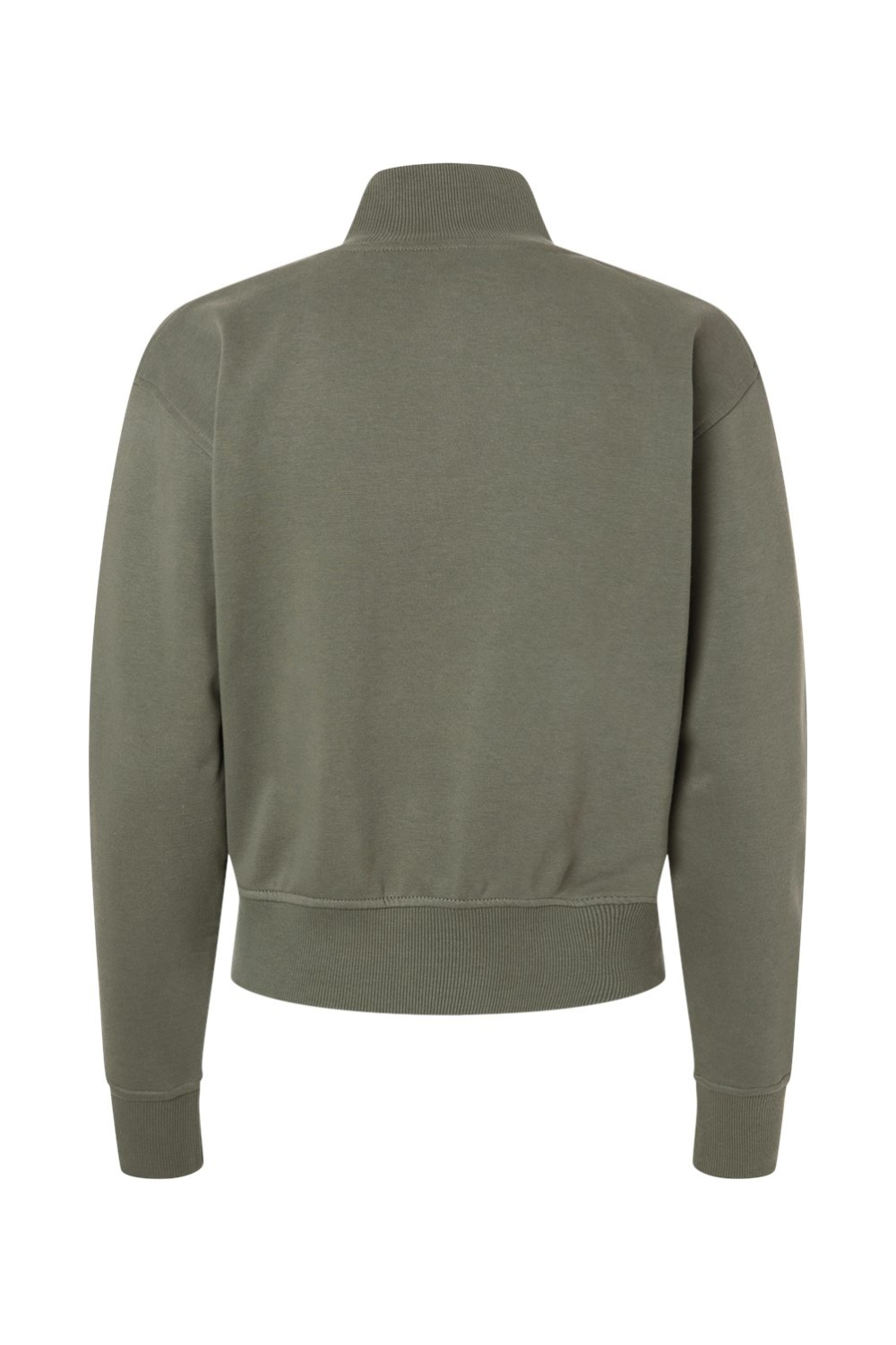 American Apparel Women's French Terry Crop Full-Zip Jacket