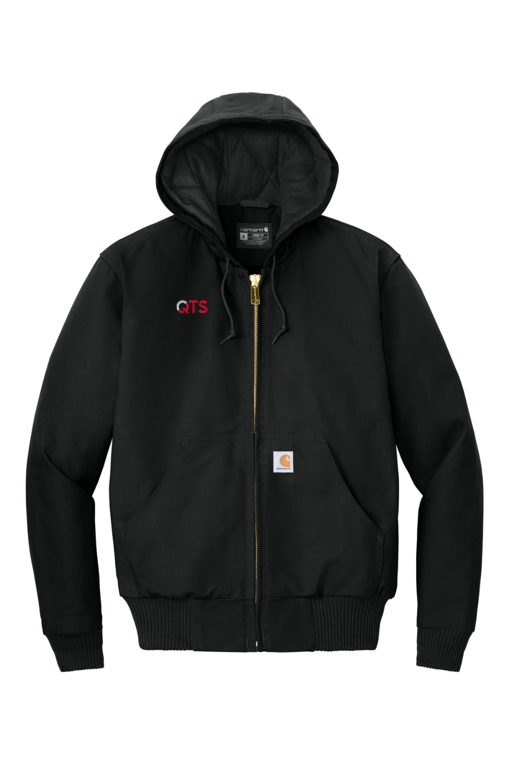 Carhartt Tall Quilted-Flannel-Lined Duck Active Jac