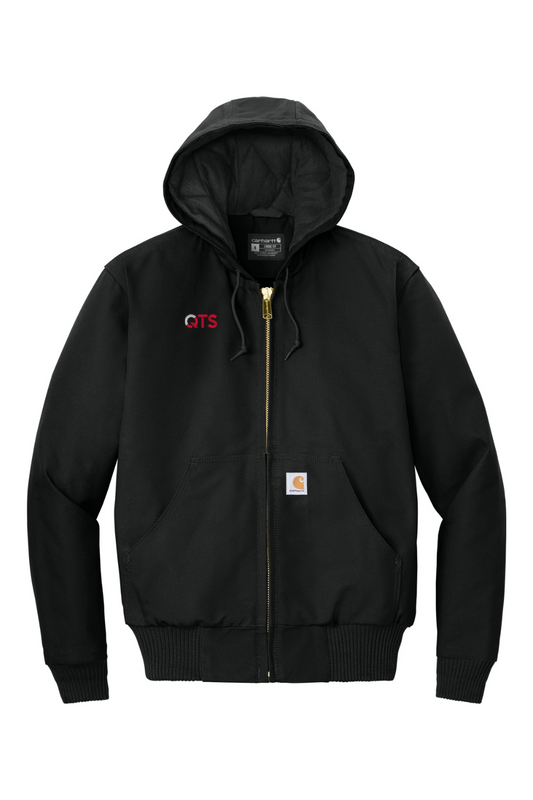 Carhartt Tall Quilted-Flannel-Lined Duck Active Jac