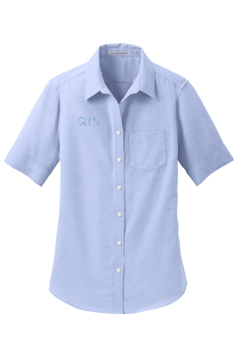 Port Authority Ladies Short Sleeve SuperPro Oxford Shirt