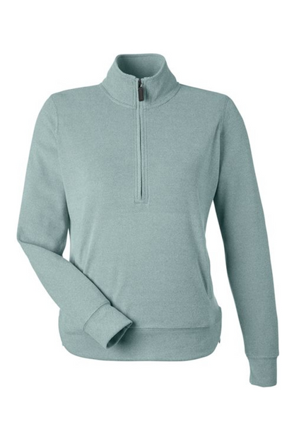 J. America Women's Element Fleece Quarter-Zip Sweatshirt