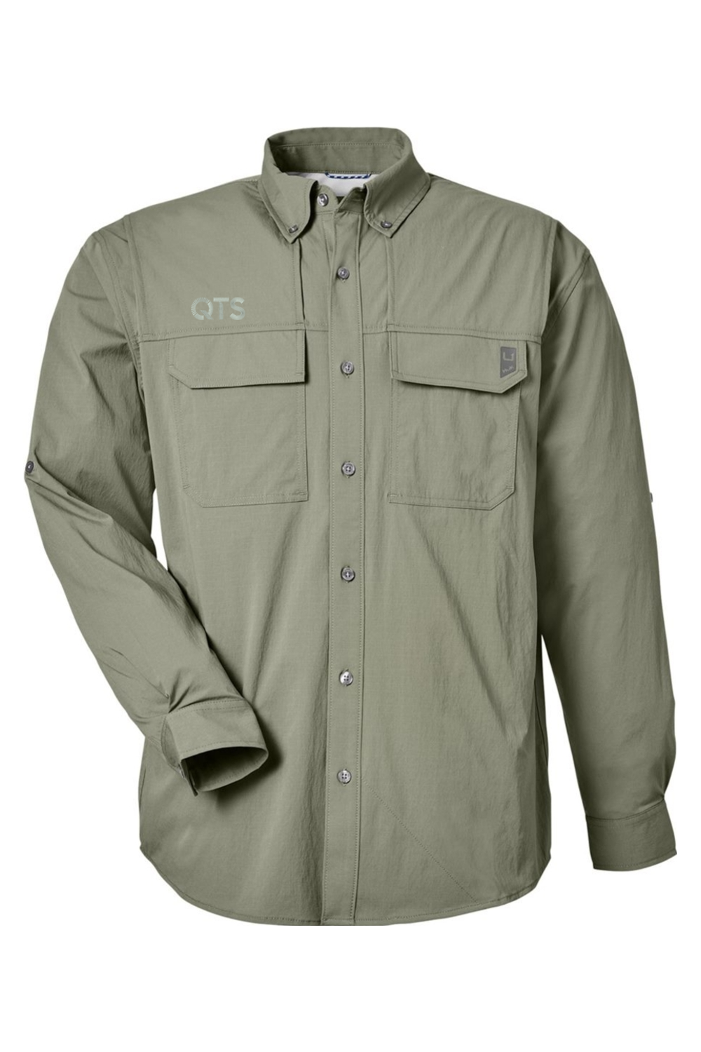 HUK Men's Creekbed Pocket Fishing Shirt