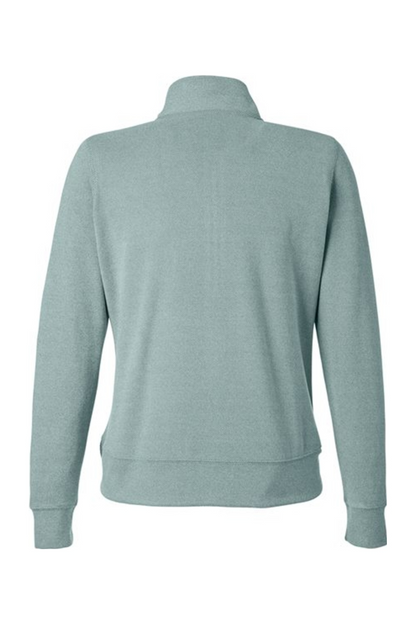 J. America Women's Element Fleece Quarter-Zip Sweatshirt