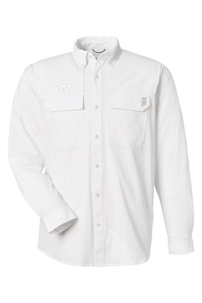 HUK Men's Creekbed Pocket Fishing Shirt