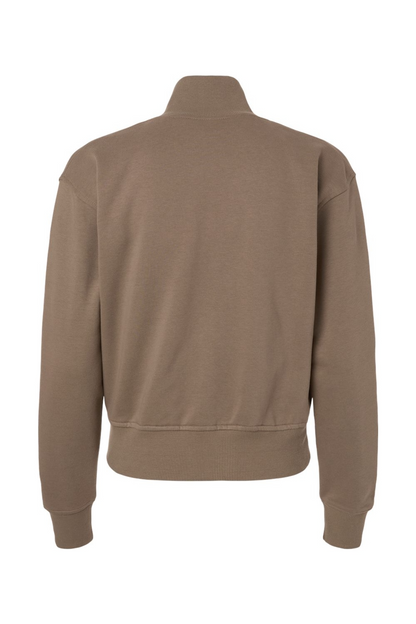 American Apparel Women's French Terry Crop Full-Zip Jacket