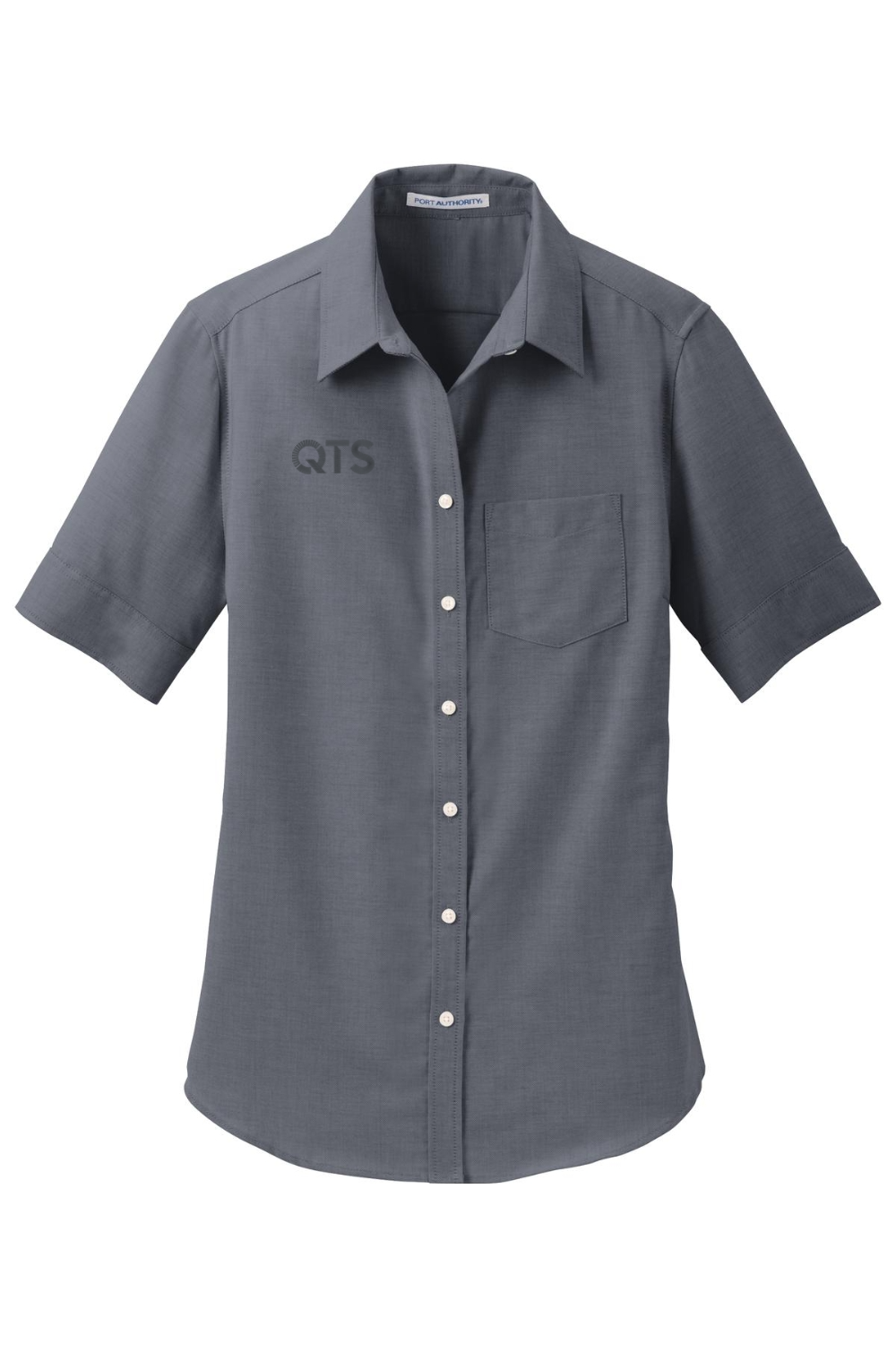 Port Authority Ladies Short Sleeve SuperPro Oxford Shirt