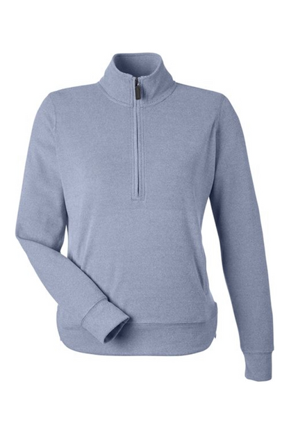 J. America Women's Element Fleece Quarter-Zip Sweatshirt