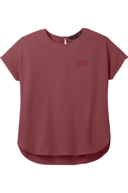 Mercer+Mettle Women's Stretch Crepe Crew