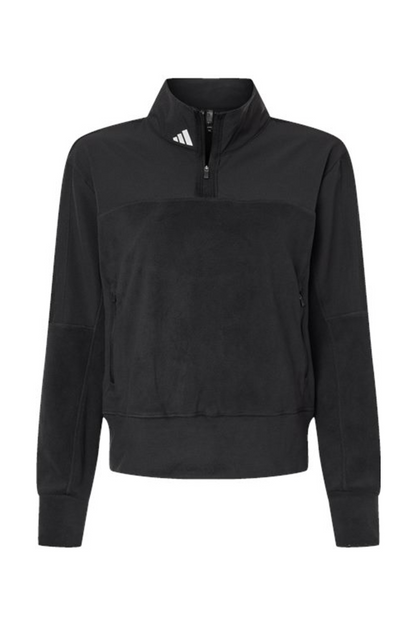Adidas Women's Fleece Quarter-Zip Pullover