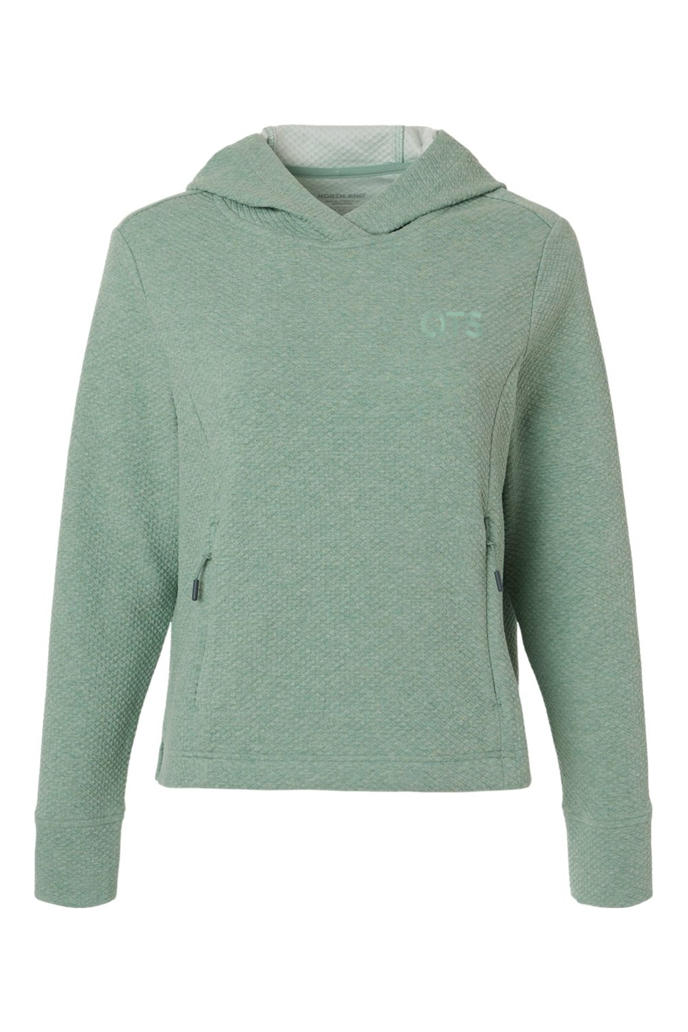 North End Women's Spirit Textured Hooded Pullover