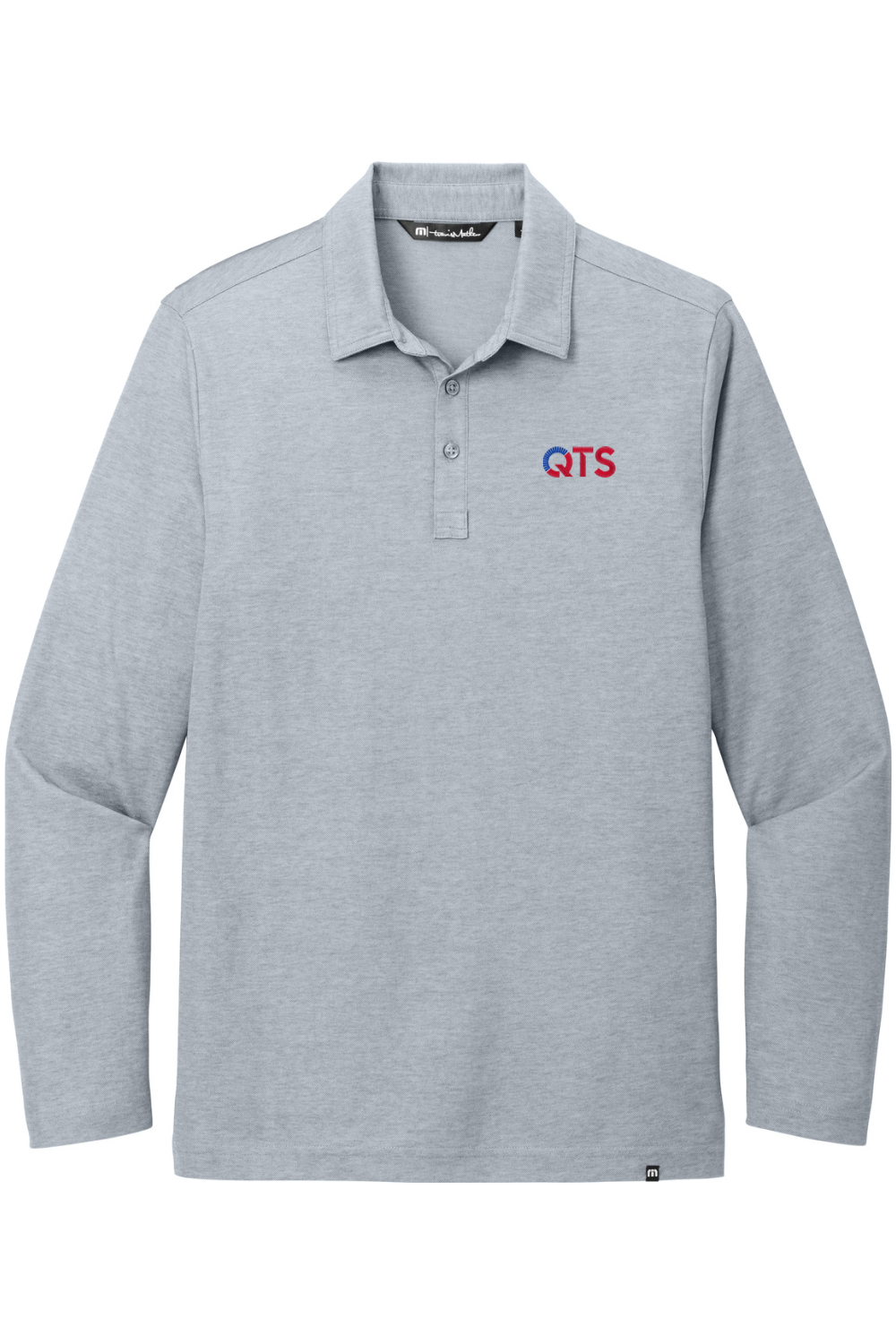 TravisMathew Oceanside Heather Long Sleeve Polo