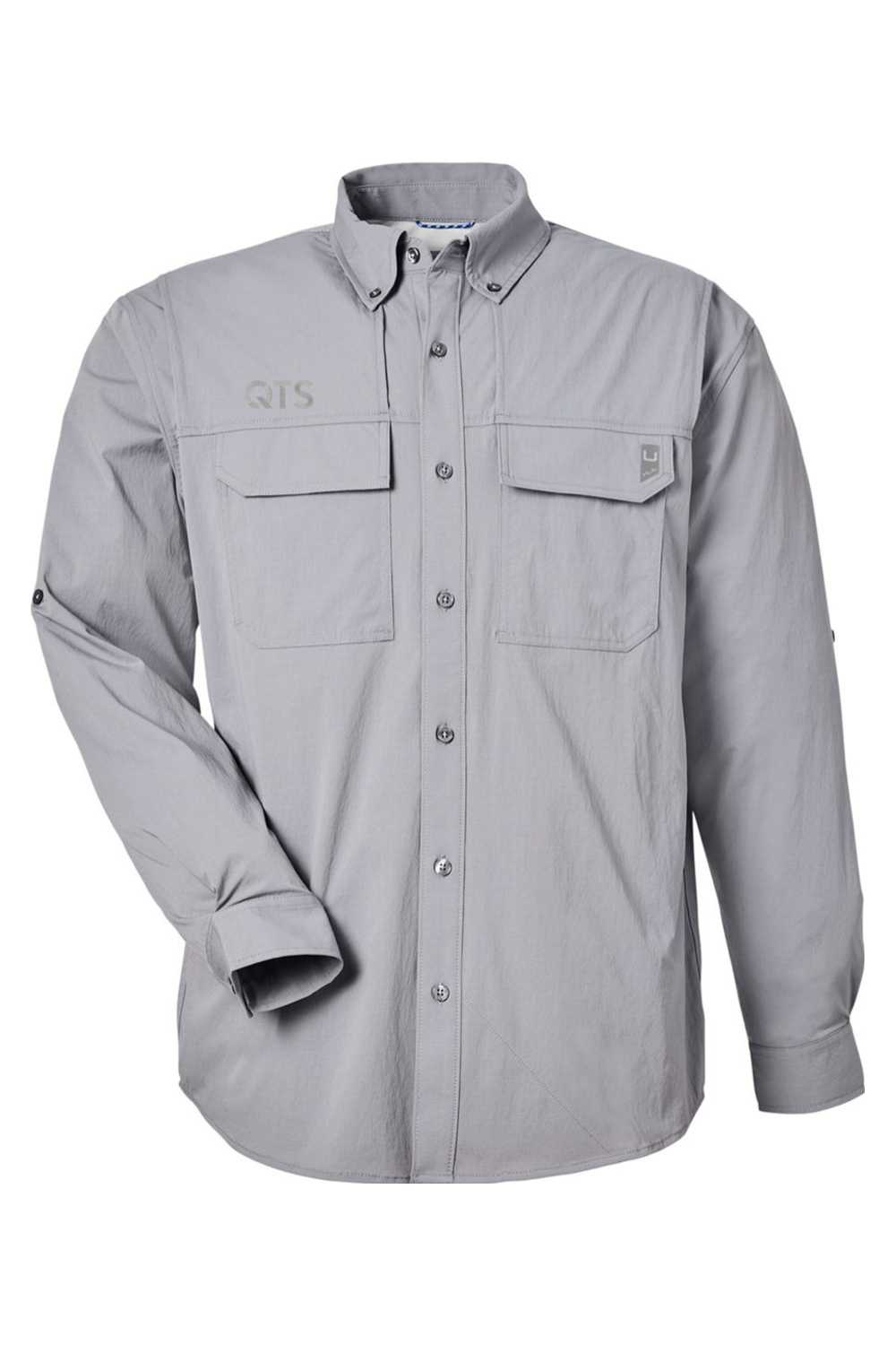 HUK Men's Creekbed Pocket Fishing Shirt