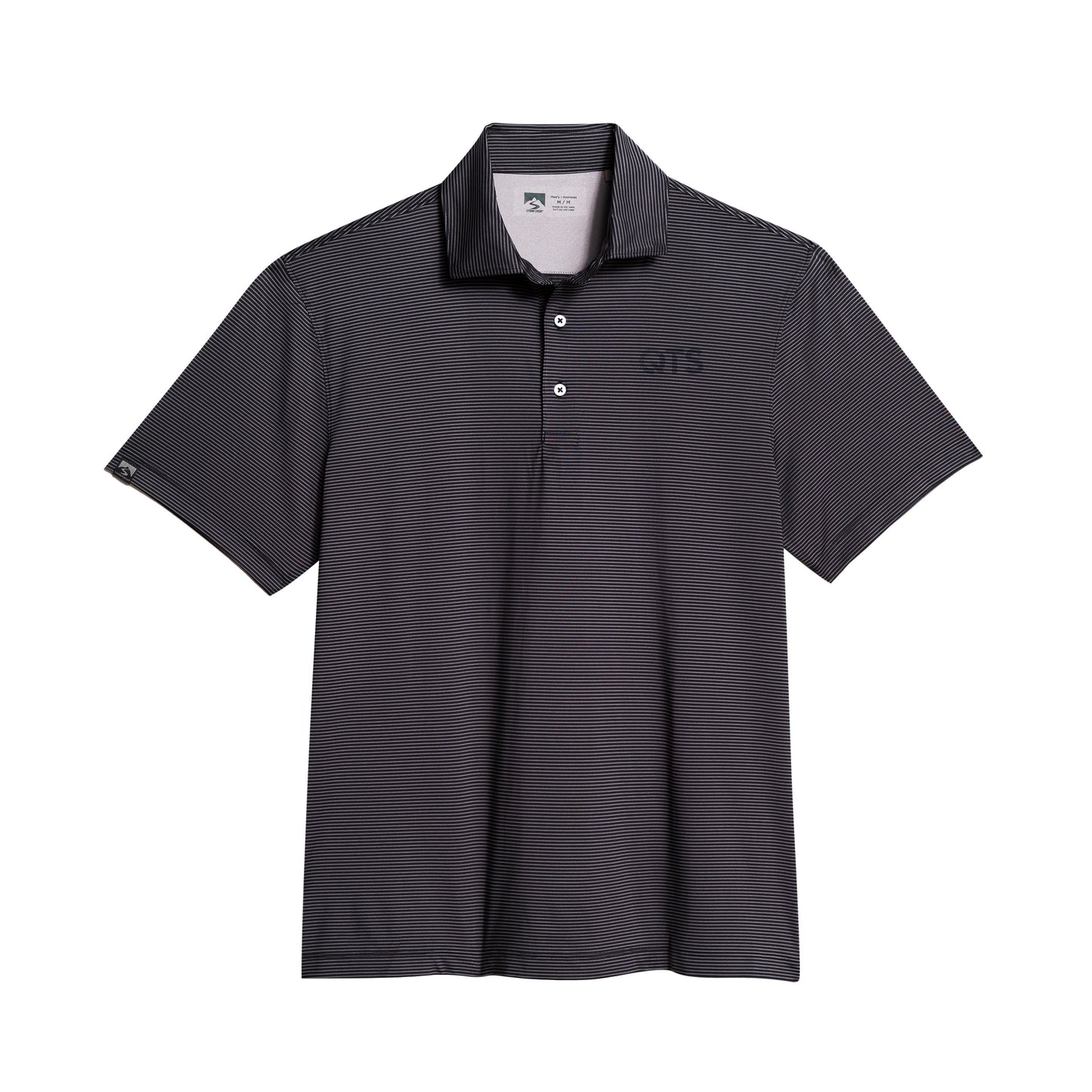 Storm Creek Men's Optimist II Microstripe Short Sleeve Polo
