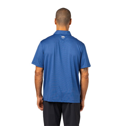 Storm Creek Men's Optimist II Microstripe Short Sleeve Polo