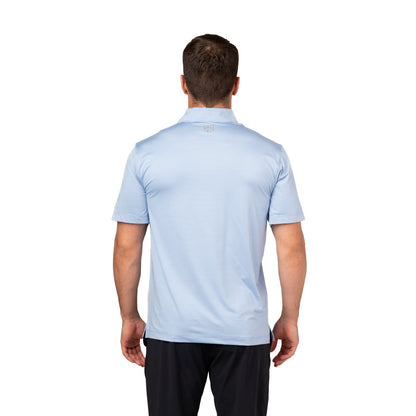 Storm Creek Men's Optimist II Microstripe Short Sleeve Polo