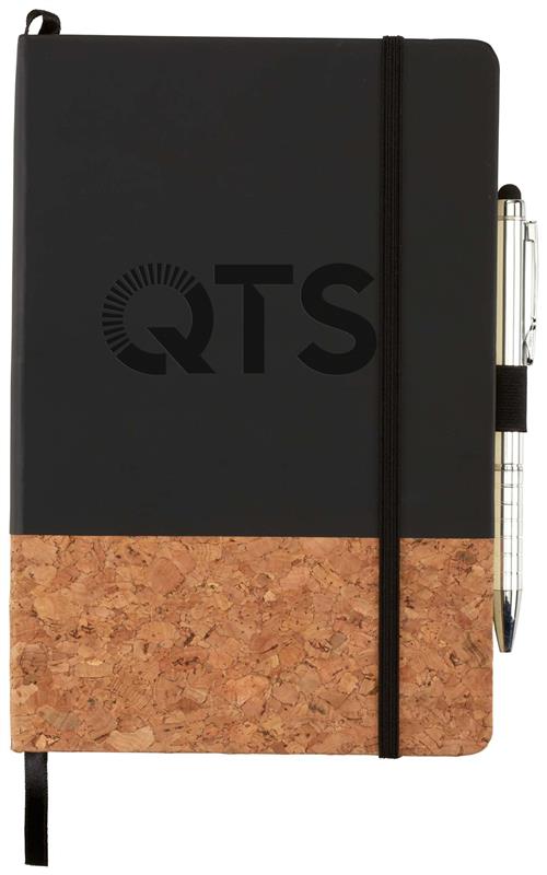 FSC® Mix 5.5" x 8.5" Lucca Cork Hard Bound Journal