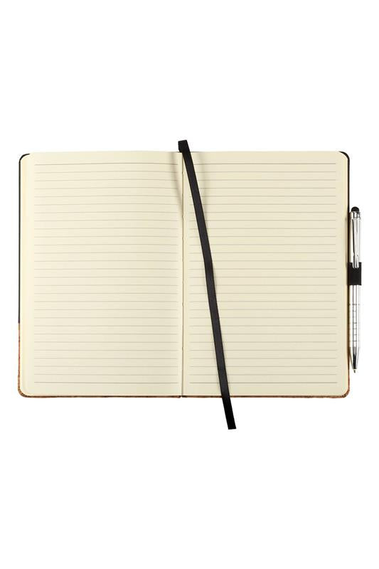 FSC® Mix 5.5" x 8.5" Lucca Cork Hard Bound Journal