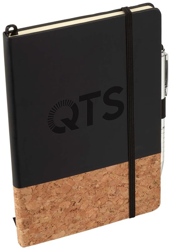 FSC® Mix 5.5" x 8.5" Lucca Cork Hard Bound Journal