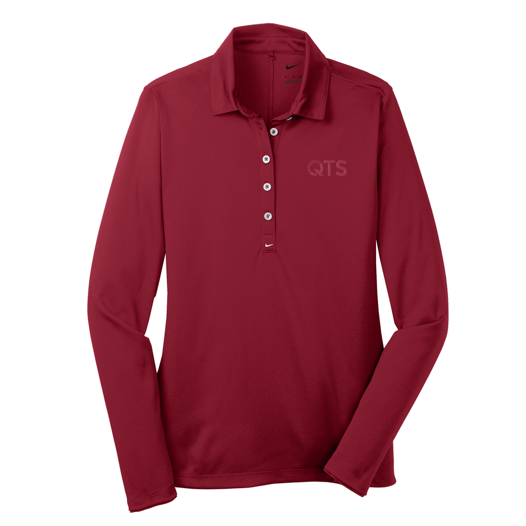 Nike Women's Long Sleeve Dri-FIT Stretch Tech Polo