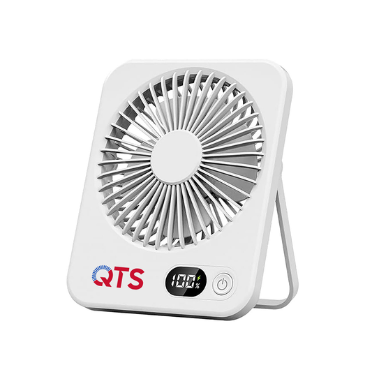 5 Speed Portable Rechargeable Handheld Desk Fan