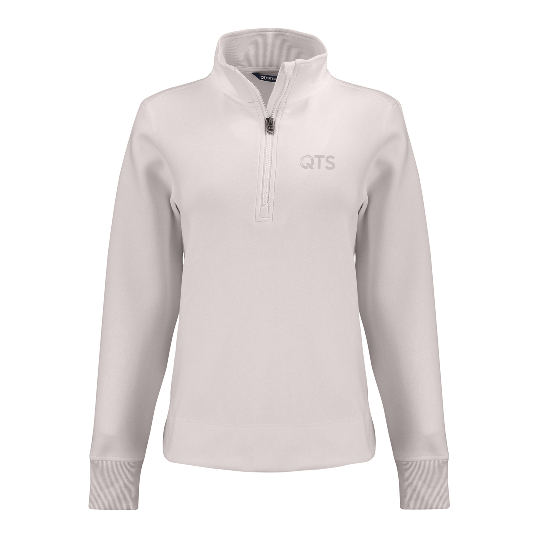 Cutter & Buck Roam Epic Versatility Recycled Womens Quarter Zip Pullover