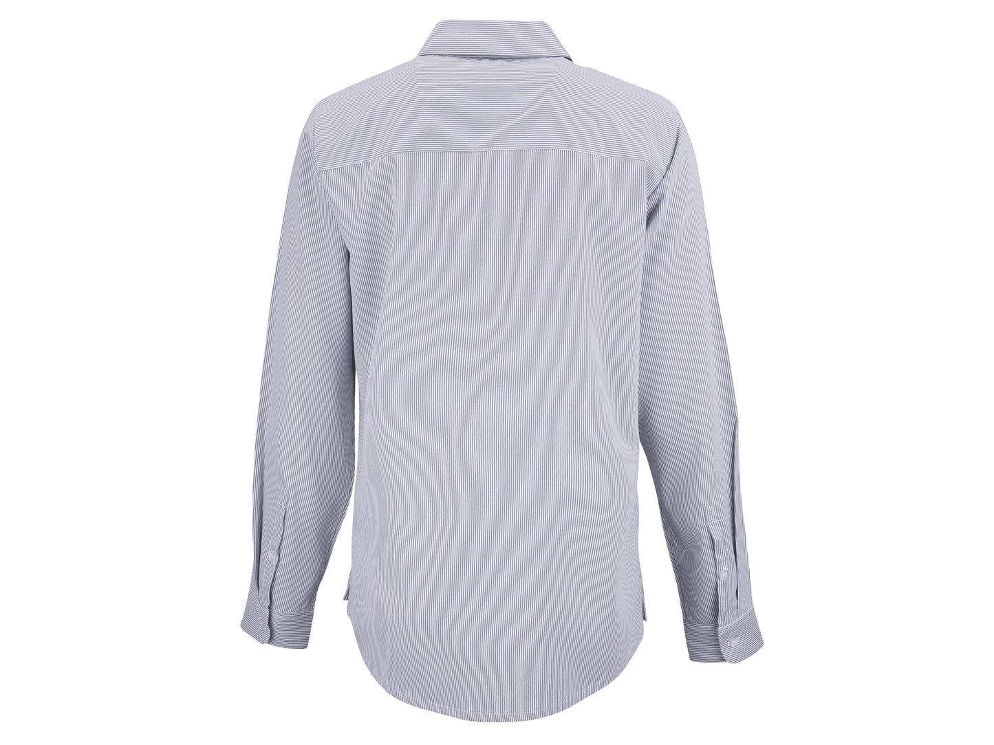 Cutter & Buck Skyline Recycled Pinstripe Women's Long Sleeve Dress Shirt