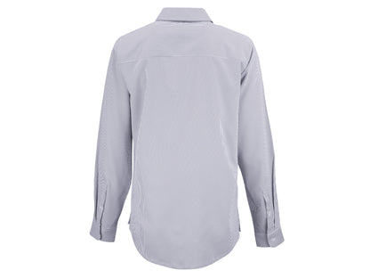 Cutter & Buck Skyline Recycled Pinstripe Women's Long Sleeve Dress Shirt