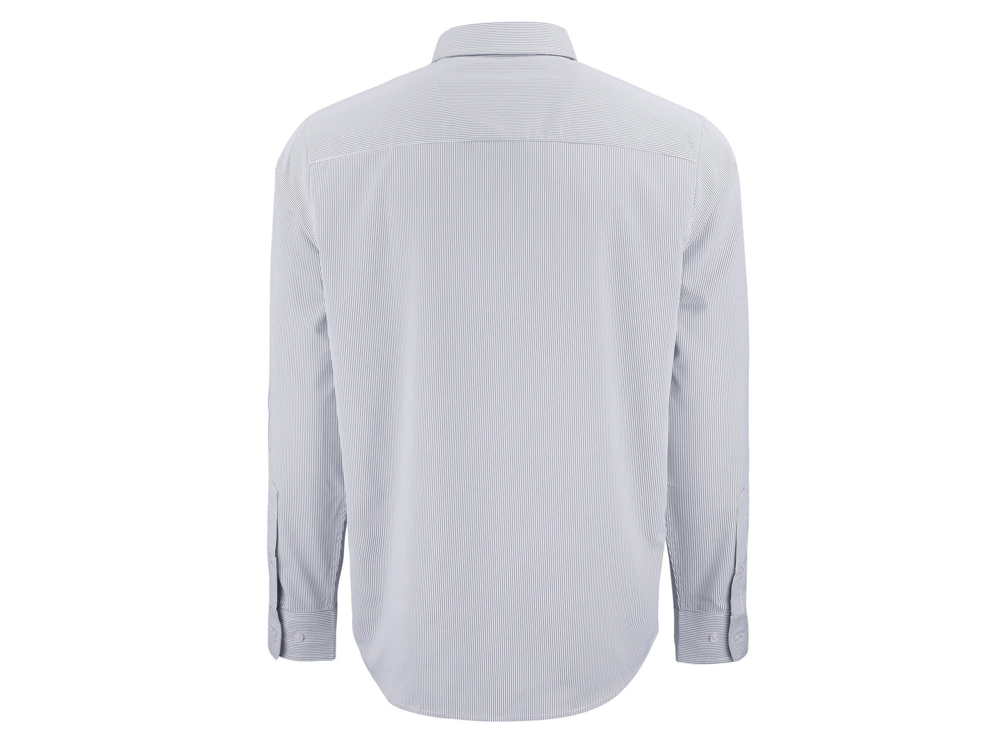 Cutter & Buck Skyline  Recycled Pinstripe Men's Long Sleeve Dress Shirt