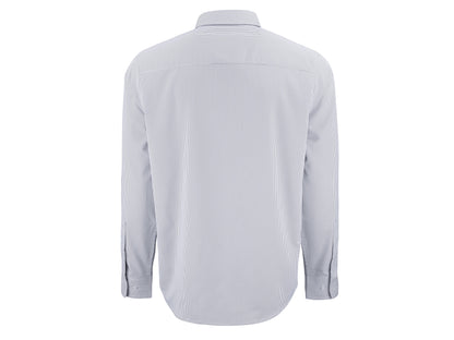 Cutter & Buck Skyline  Recycled Pinstripe Men's Long Sleeve Dress Shirt
