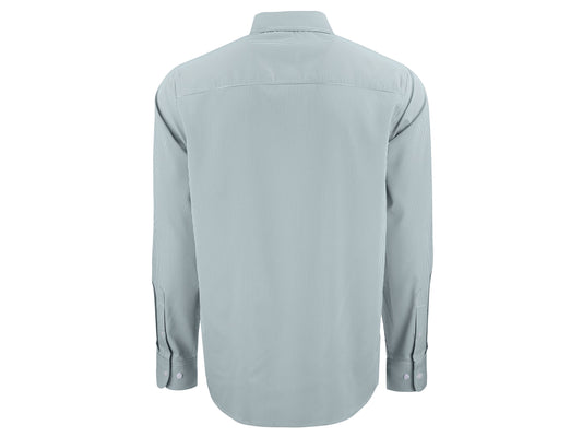 Cutter & Buck Skyline  Recycled Pinstripe Men's Long Sleeve Dress Shirt