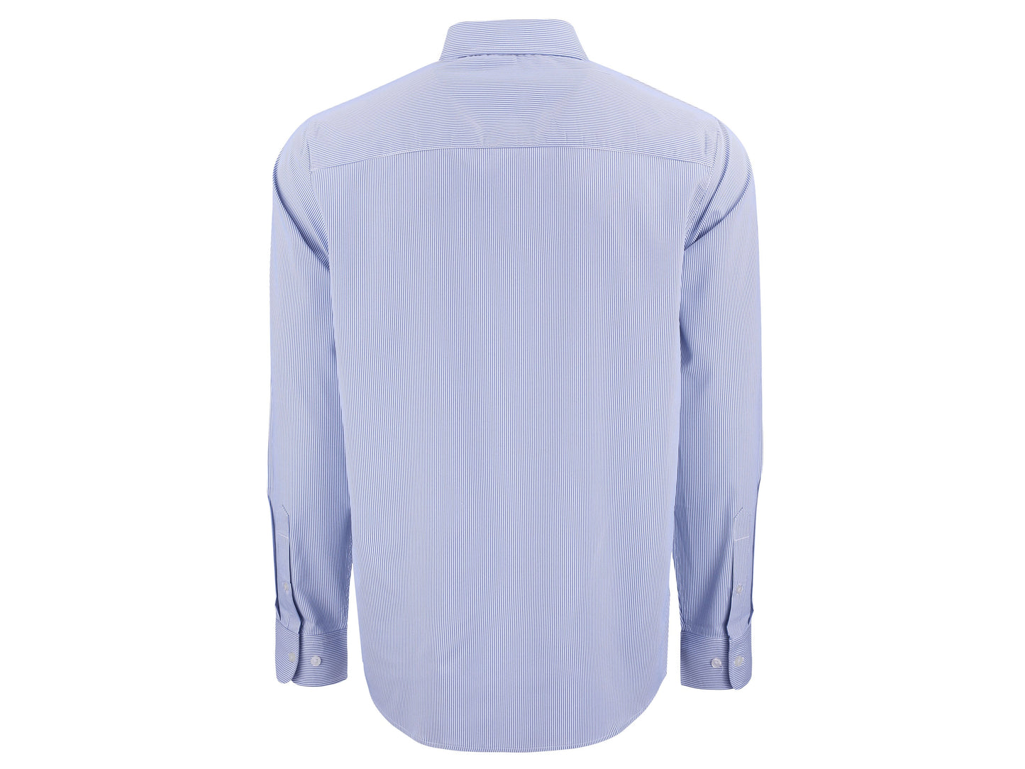 Cutter & Buck Skyline  Recycled Pinstripe Men's Long Sleeve Dress Shirt