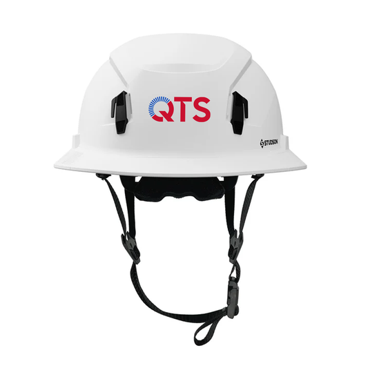 Studson White Hard Hat Full Brim