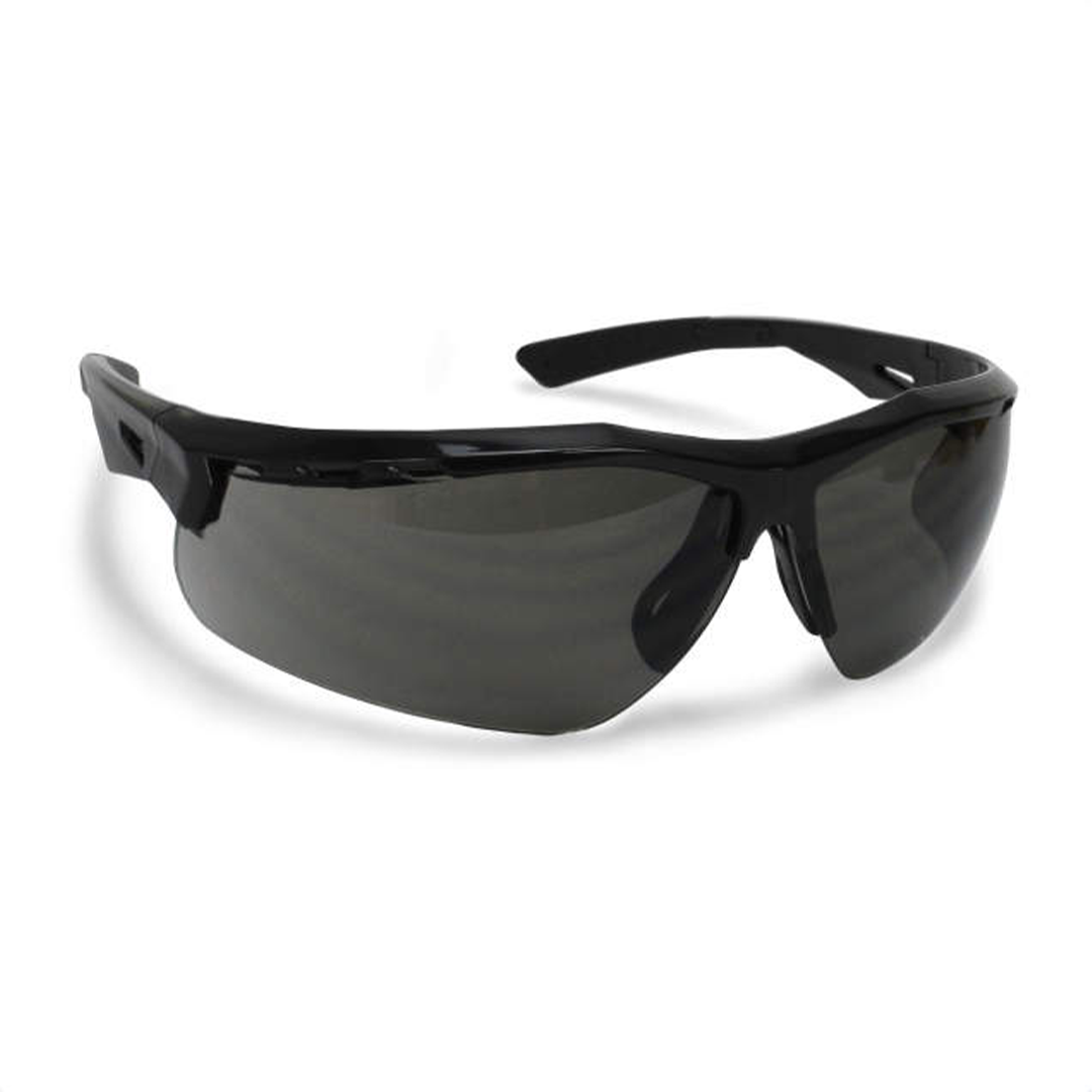 Radians TXC1–20ID Thraxus Safety Glasses - Black Frame/Smoke Lens